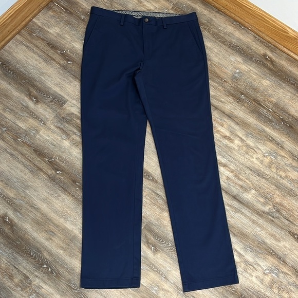 Jos A Bank Reserve Men's Size 35 x 34 Pants Blue Measure 35 x 32 Tailored Fit - Picture 14 of 16